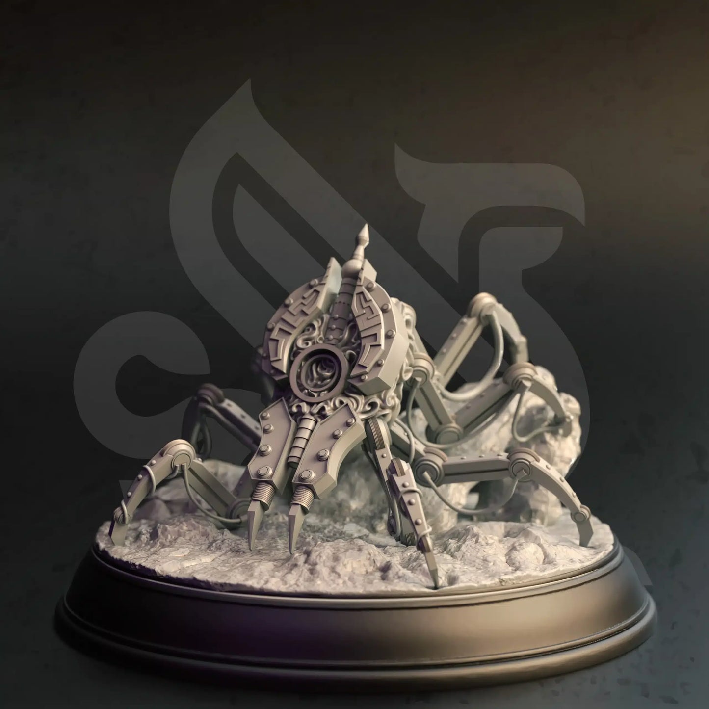 Netronid – Archano Arachnid - 3D Printed Monster Miniature