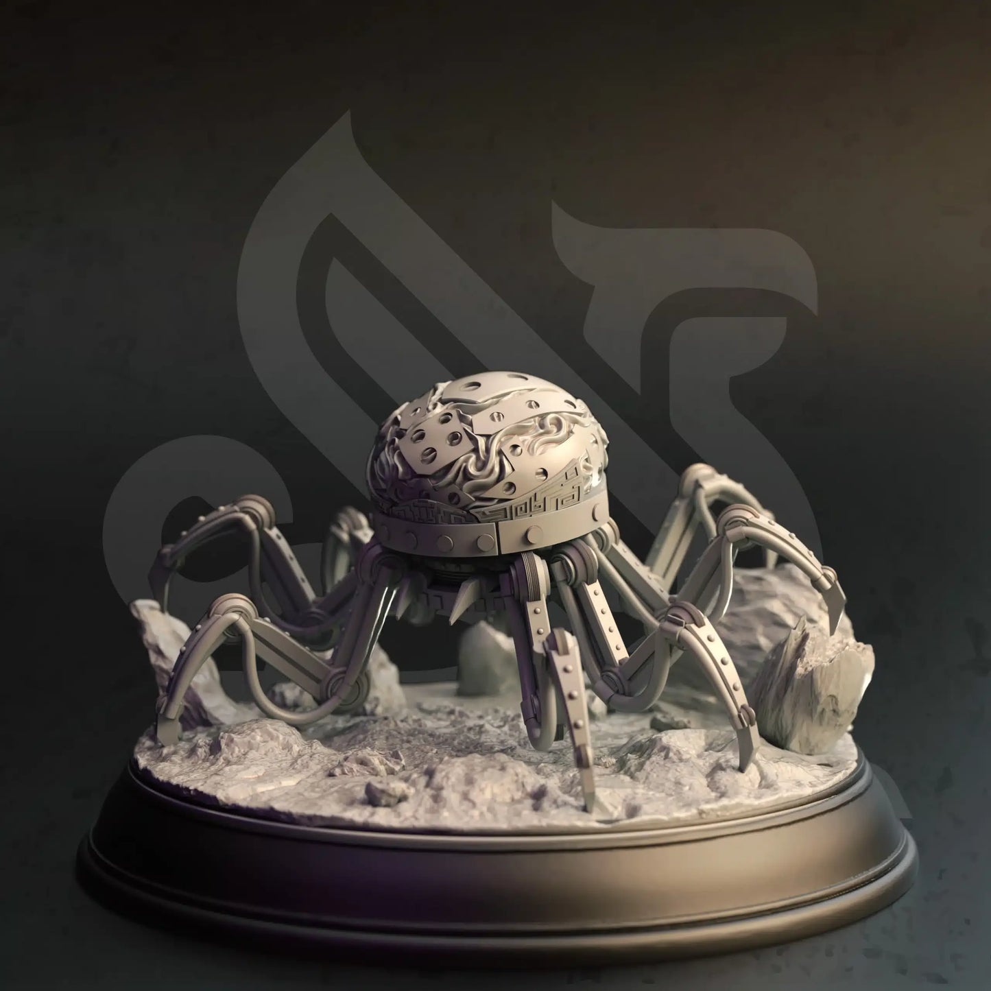 Netronid – Archano Arachnid - 3D Printed Monster Miniature