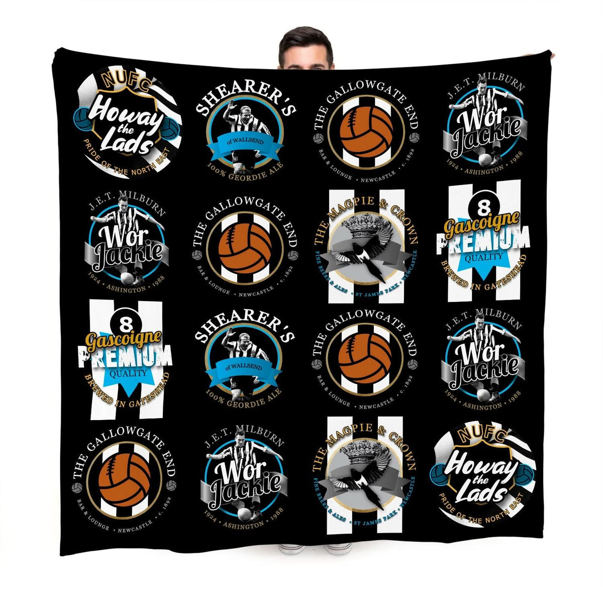 Newcastle UTD - Football Legends - Fleece