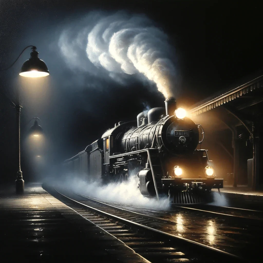 Night Departure Canvas
