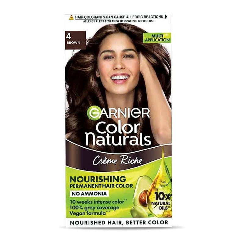 Garnier Nutrisse Permanent Hair Colour: Nourishing & Vibrant Grey Coverage for All Hair Types At-Home Kit