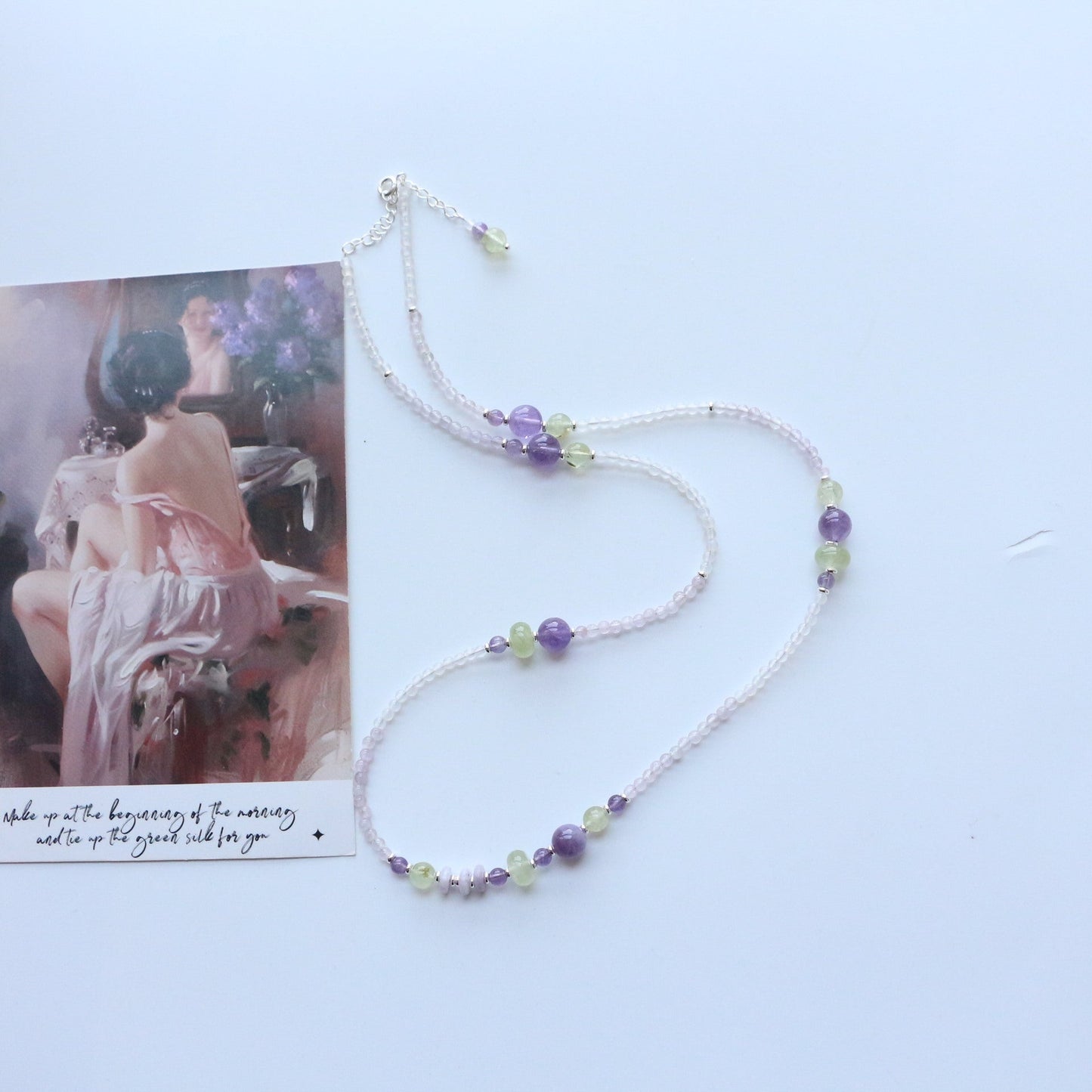 Jekira Amethyst & Lilac Stone Necklace