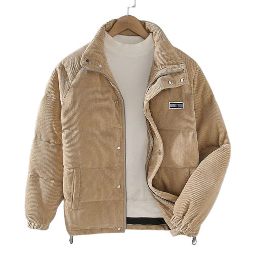 Japanese Retro Out-of-season Trend Thick Warm Jacket