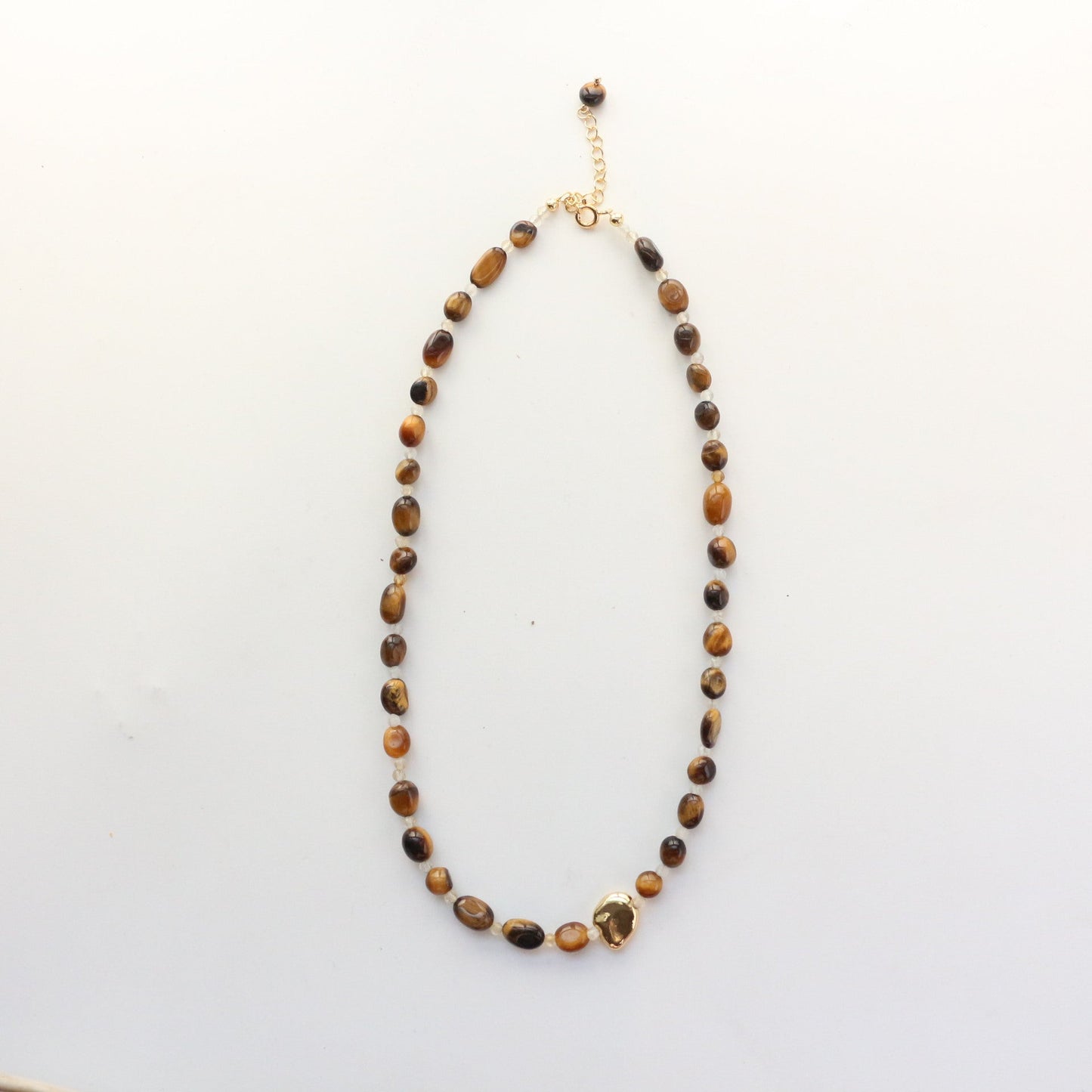 Jekira Tiger’s Eye & Citrine Couple’s Necklace Set