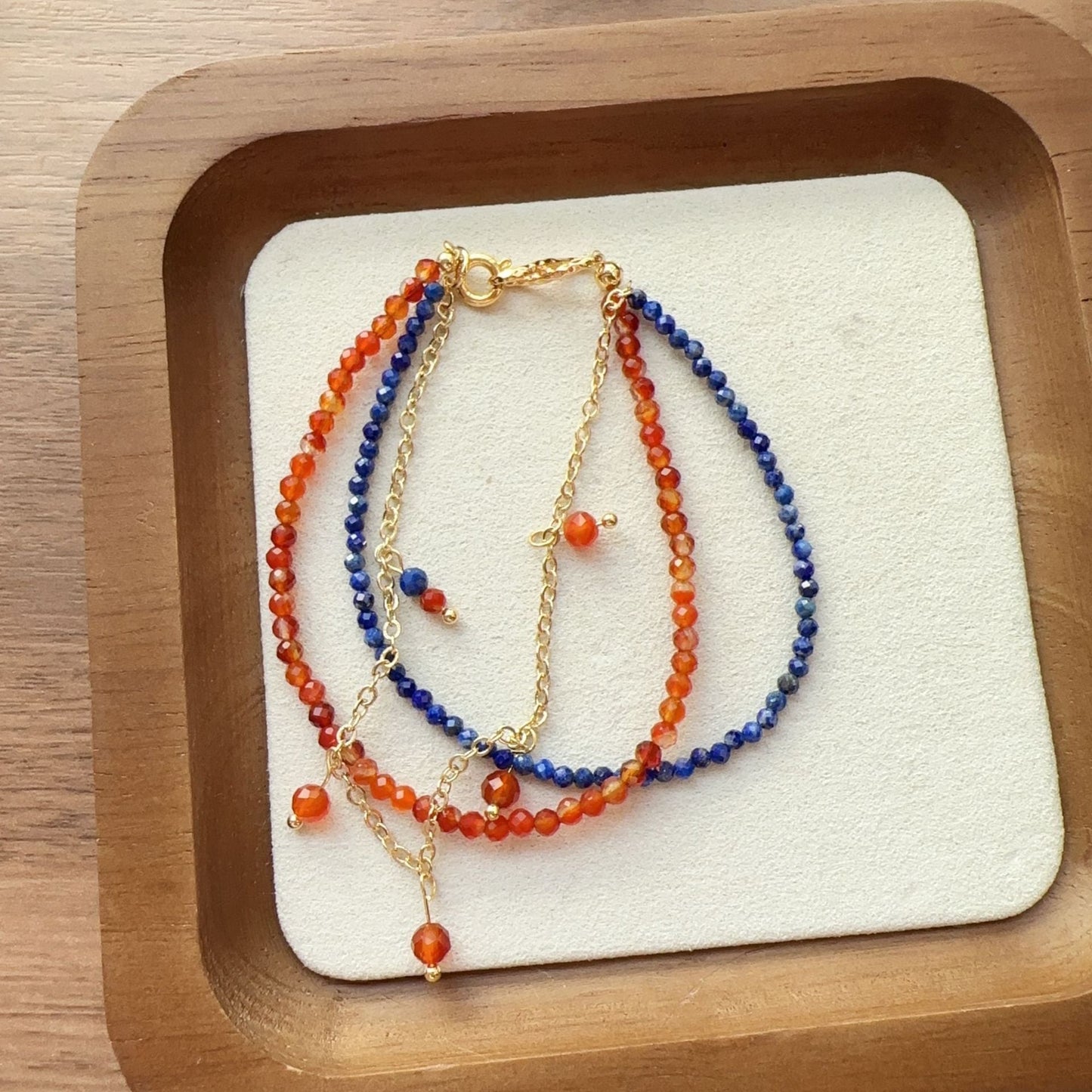 Jekira Lapis Lazuli & Agate Jewelry Set