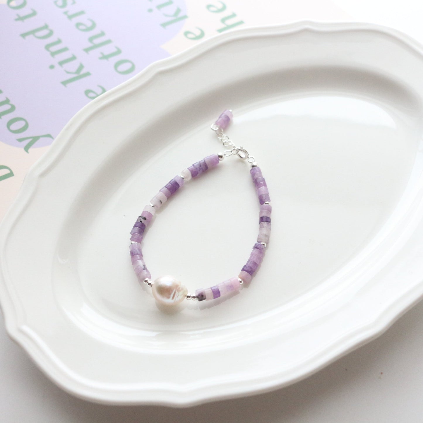 Jekira Amethyst & Baroque Pearl Jewelry Set