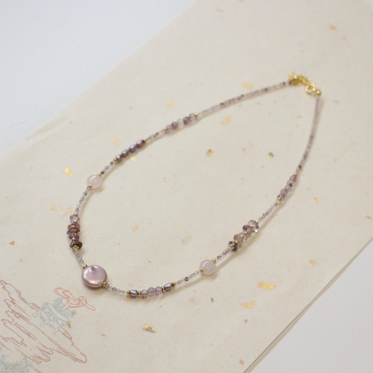 Jekira Baroque Pearl & Amethyst Jewelry Set