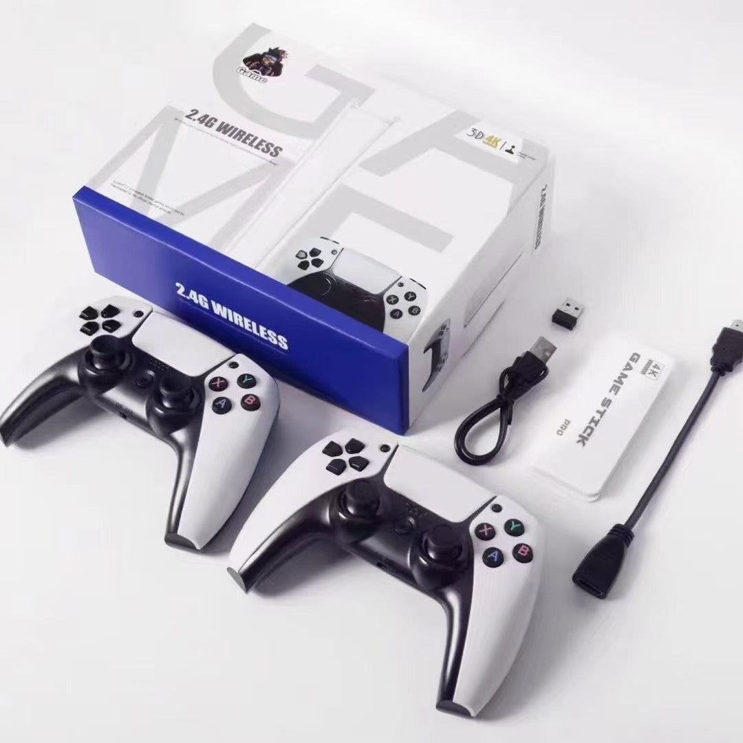 M15 home game machine HDMI HD 4K TV game machine 2.4G wireless double arcade rocker game box