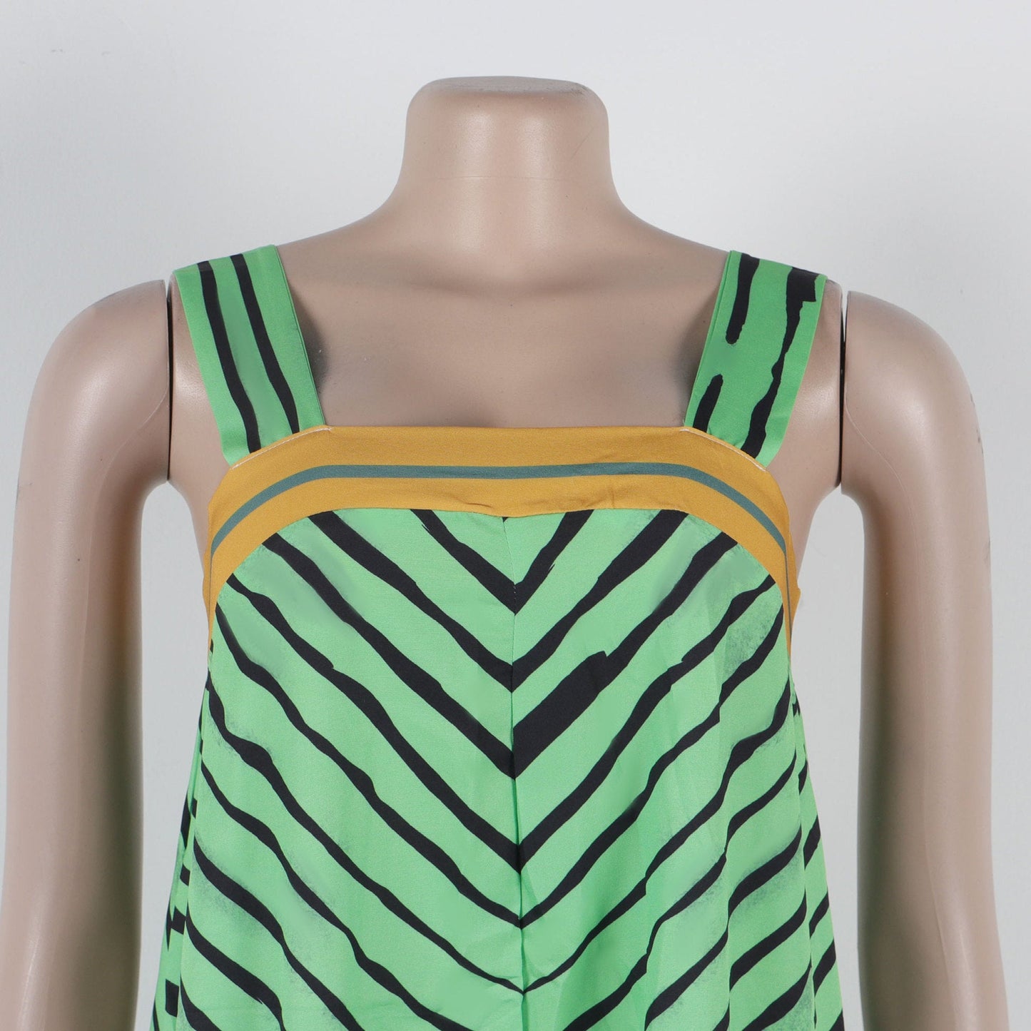 CM.YAYA Women Striped Wide Leg Straight Strap Tank Wide Leg Haren Sleeveless Jumpsuit 2024 Street Playsuit One Piece Suit Romper