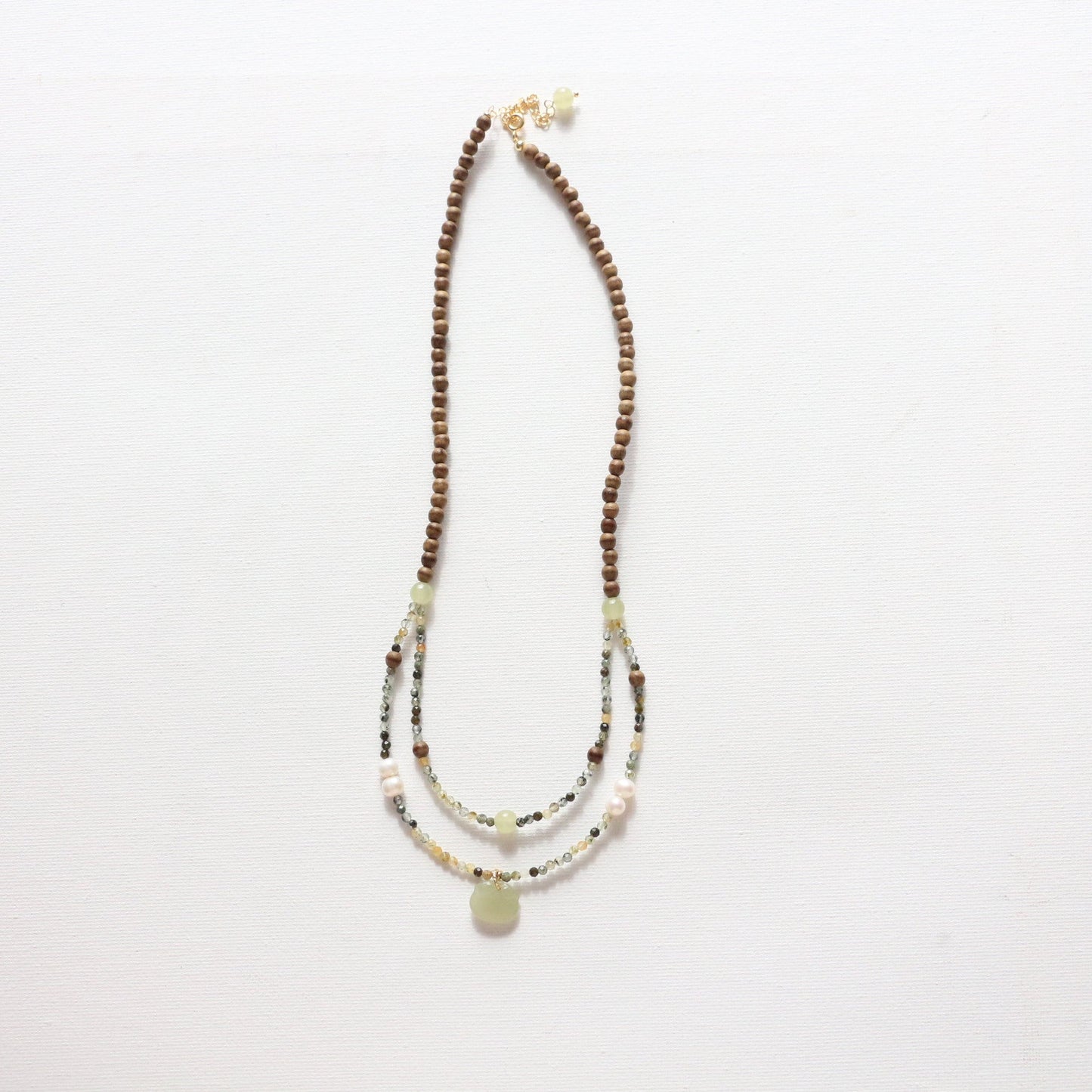 JEKIRA Sandalwood & Hetian Jade Jewelry Set