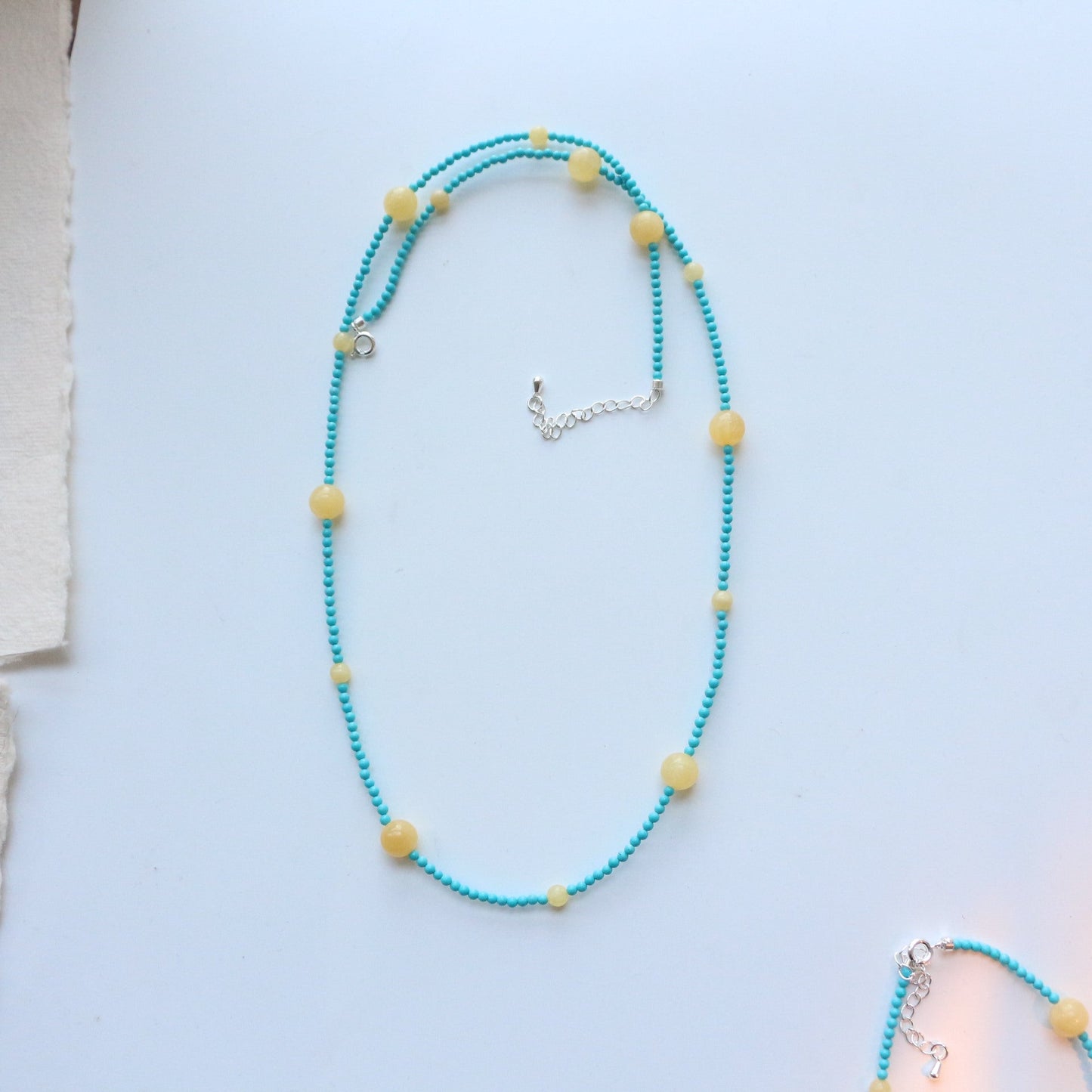 Jekira Summer Turquoise & Citrine Jewelry Set