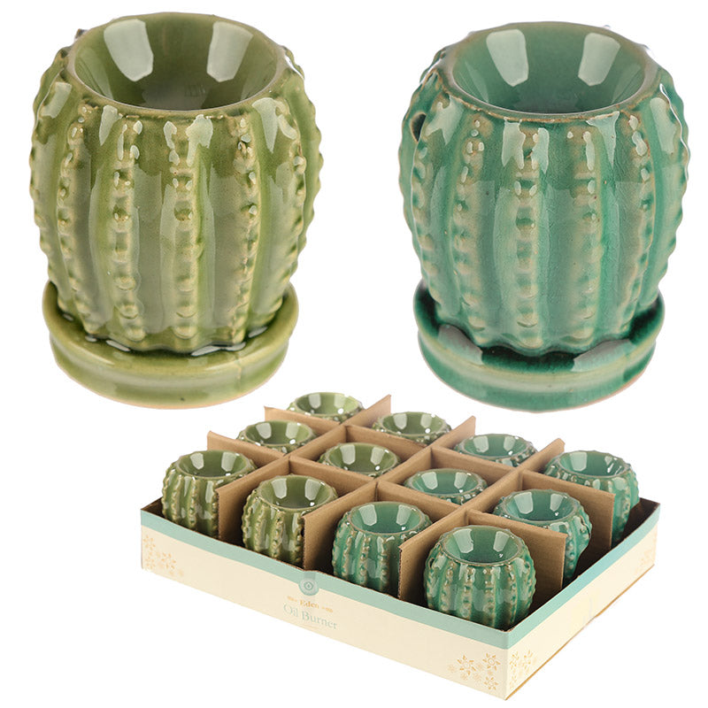 Eden Mini Cactus Ceramic Oil Burner