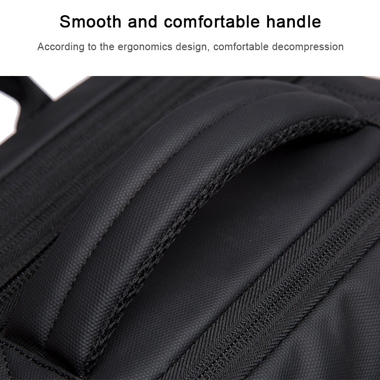 BANGE Business Backpack Men Travel Waterproof Large Capacity Computer Shoulders Bag, Business Backpack (Pink), Business Backpack (Blue), Business Backpack (Black)