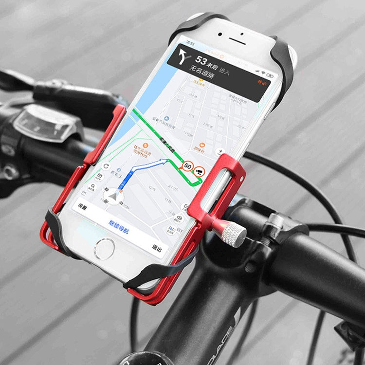 GUB P10 Aluminum Bike Phone Holder(Red)