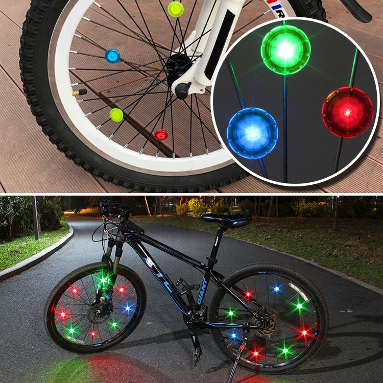 Children Balance Car Night Riding Safety Light-emitting Clip Lights, 10 PCS Clip Light