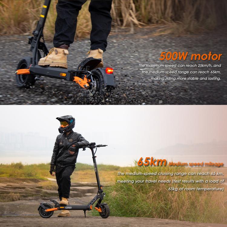 [EU Warehouse] Kukirin G2 Pro VMP 500W Three-speed Folding Electric Offroad Scooter with 9 inch Vacuum Tires