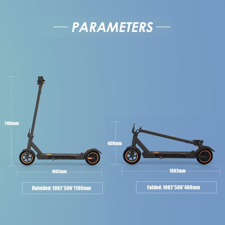 [EU Warehouse] Kukirin S1 Max 350W Three-speed Folding Electric Offroad Scooter with 8 inch Honeycomb Tires