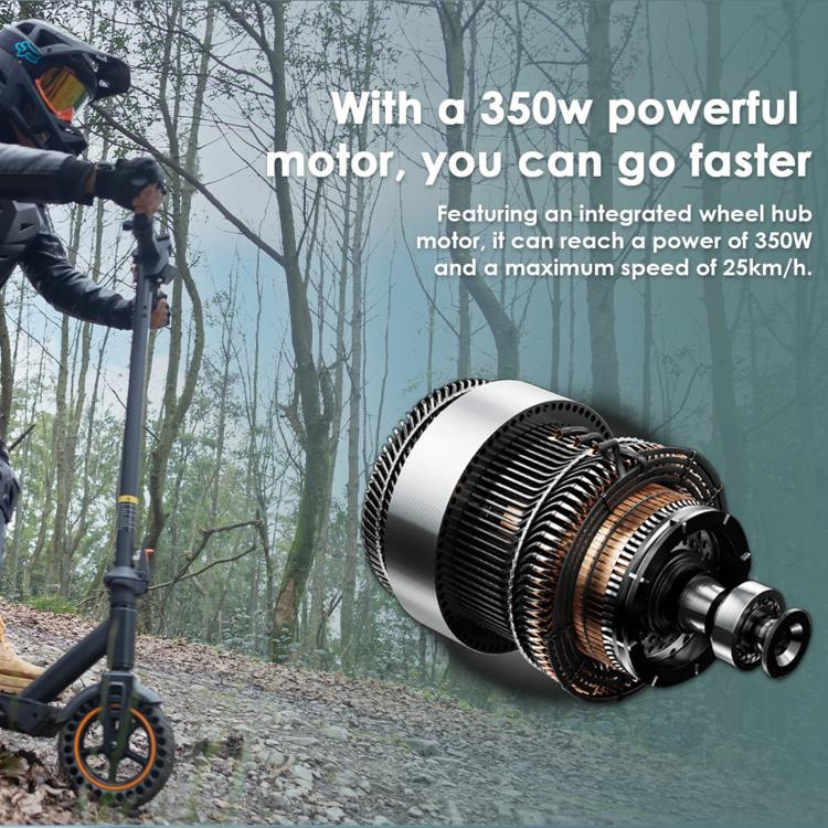 [EU Warehouse] Kukirin S1 Max 350W Three-speed Folding Electric Offroad Scooter with 8 inch Honeycomb Tires