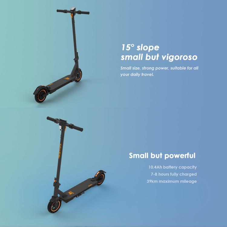 [EU Warehouse] Kukirin S1 Max 350W Three-speed Folding Electric Offroad Scooter with 8 inch Honeycomb Tires