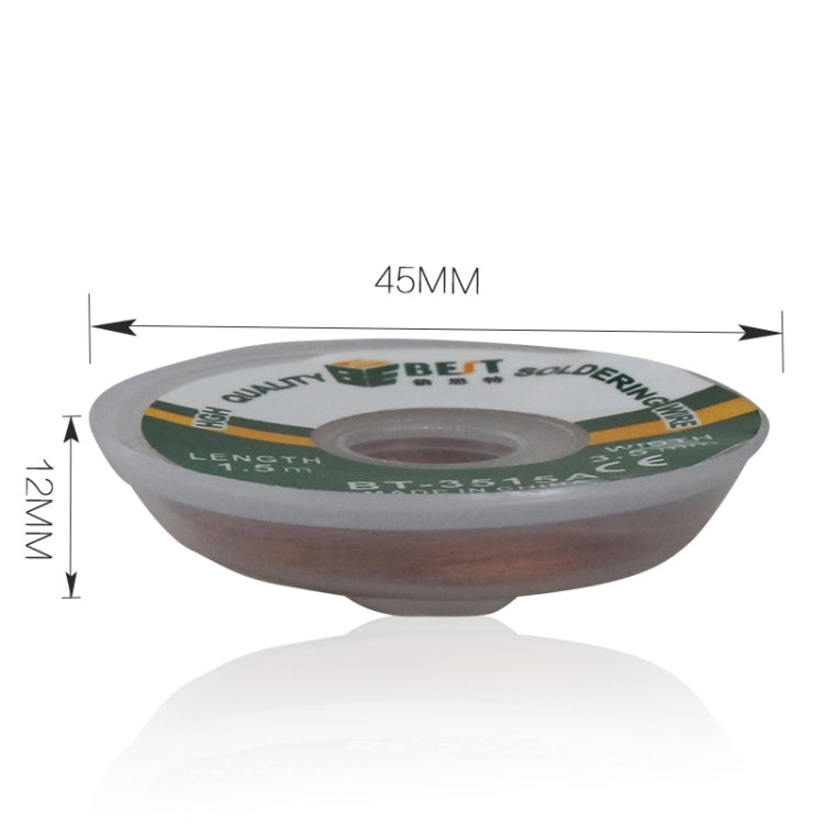BEST-3515A  3.5mm Desoldering Braid Solder Wire