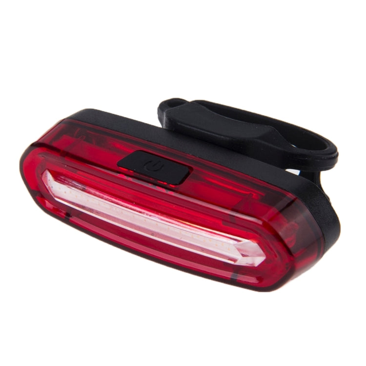 AQY-096 IPX4 Detachable USB Rechargeable Dual Color LED Bike Taillight, Blue & Red, White & Red