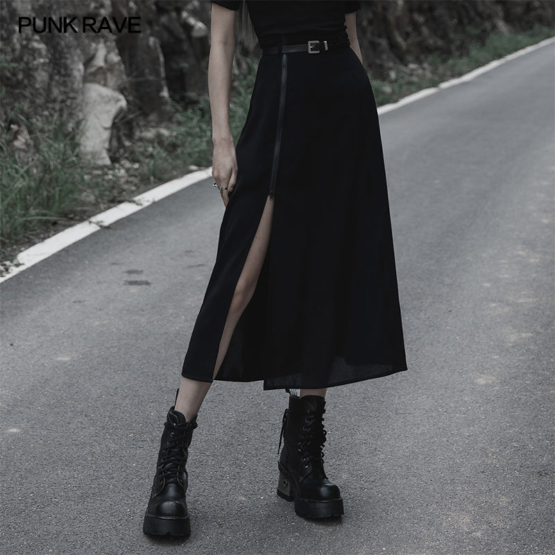 Punk Rave Brianna Skirt Black