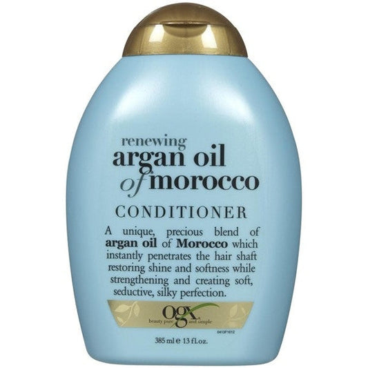 OGX Renewing Argan Oil Of Morocco Conditioner Hydrates & Restores Shine for Dry, Damaged Hair 385ml/13.02 oz