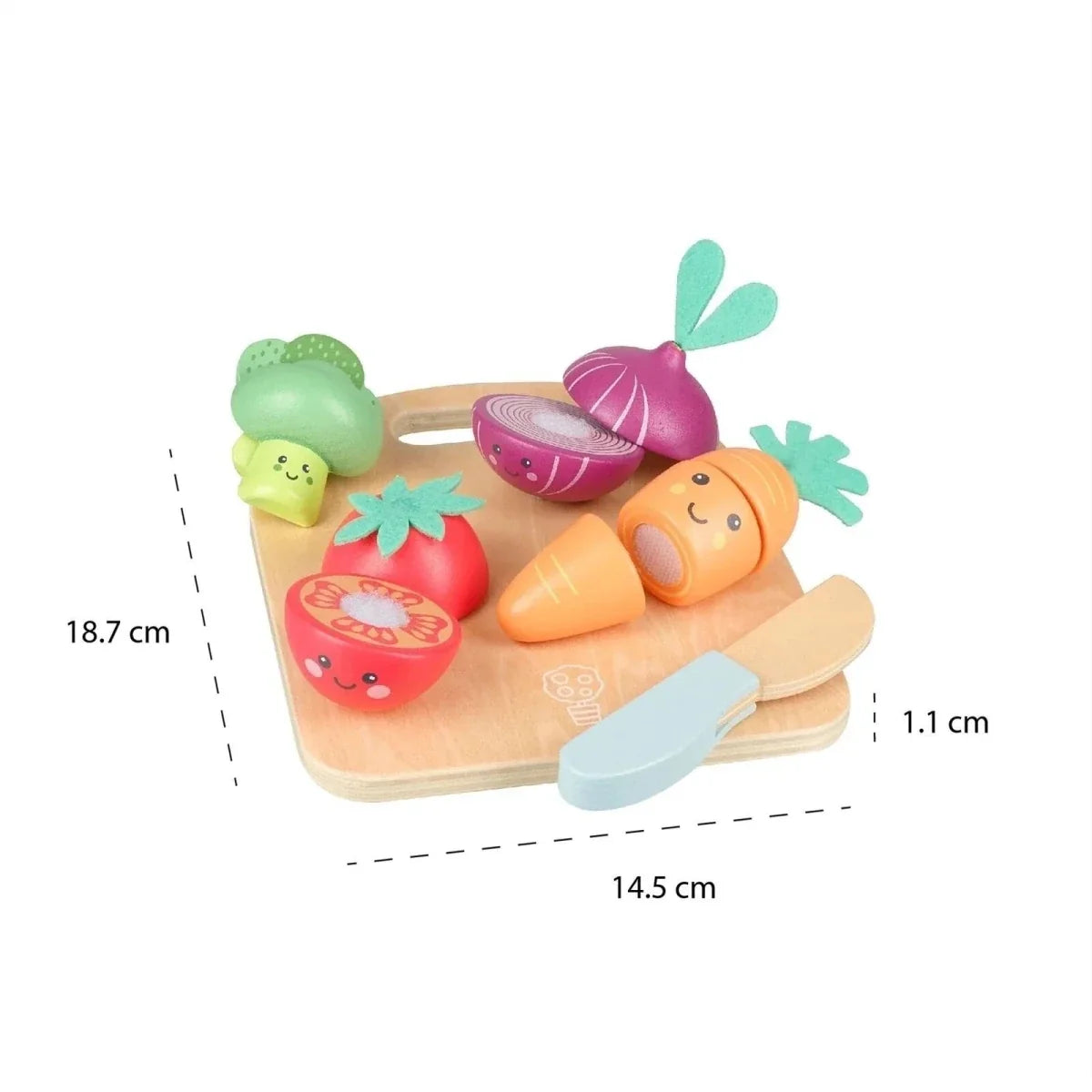 Orange Tree Toys Happy Veggies Cutting Vegetables