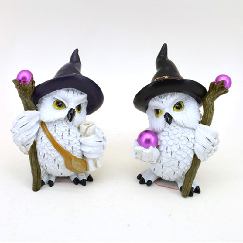 Wise Old Magical Owl on a Magical Journey