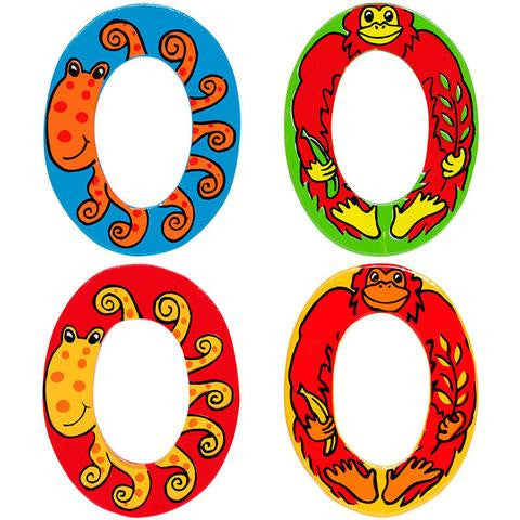 Lanka Kade Wooden Letters for Children's Bedroom Doors