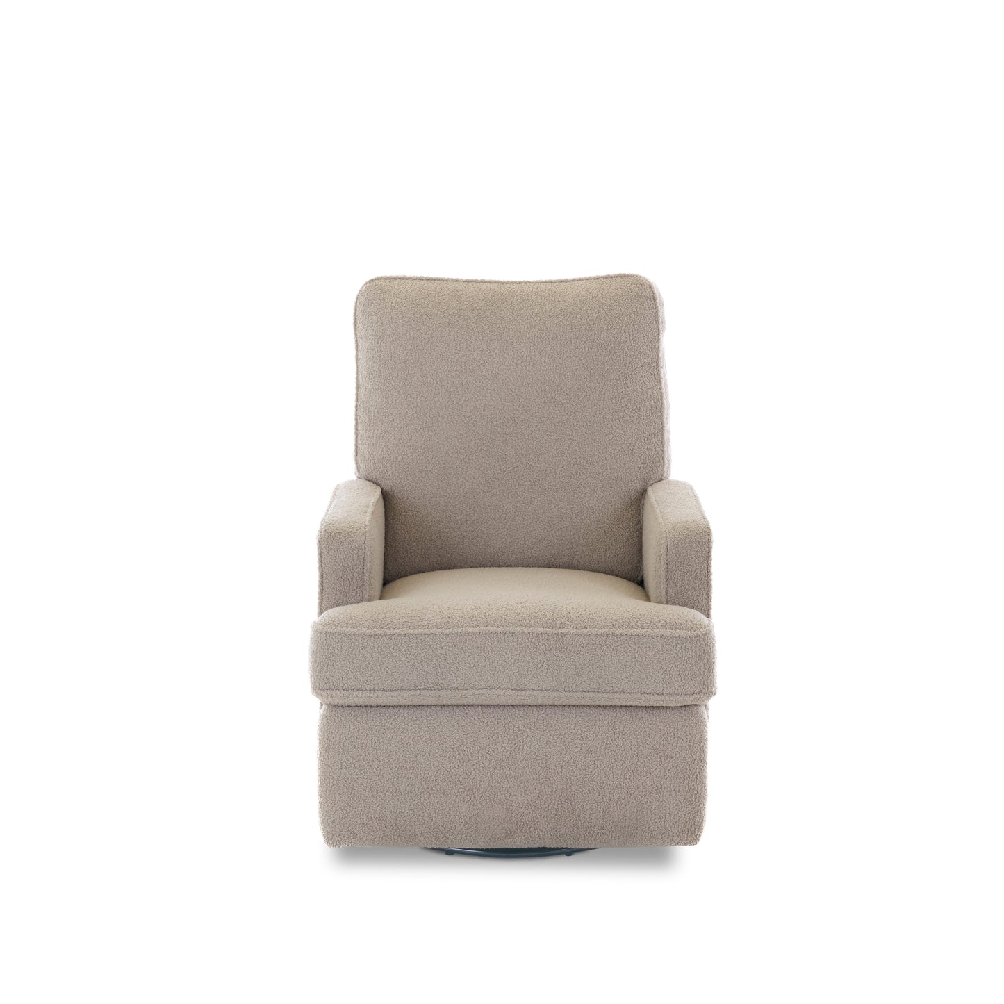 Madison Electric Swivel Glider Recliner Chair - Teddy Fabric Truffle