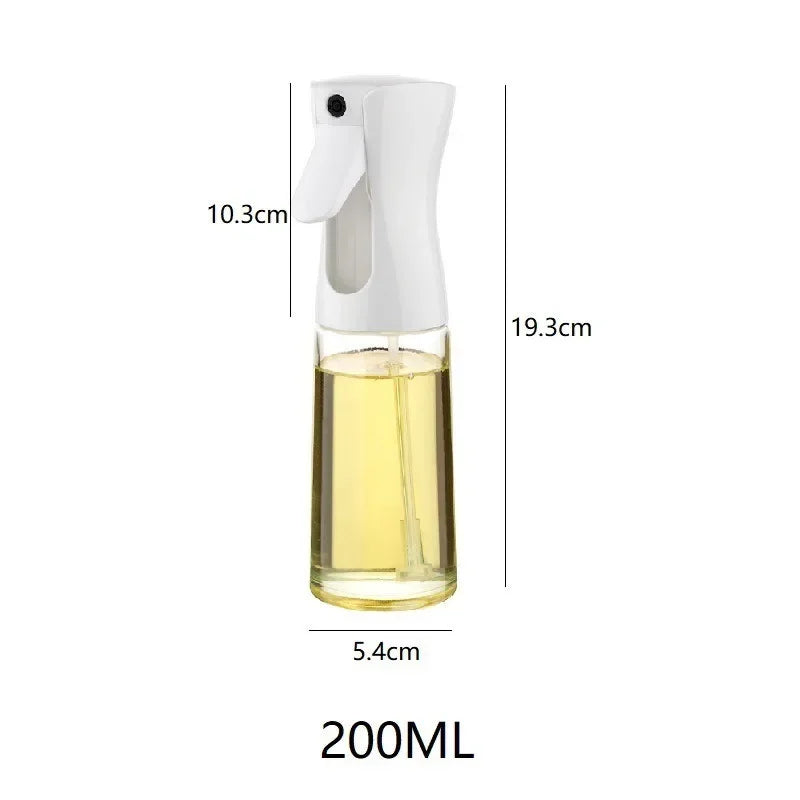 Oil Spray for Cooking - Reusable Olive Oil Dispenser Bottle Mist Sprayer Accessory for Kitchen
