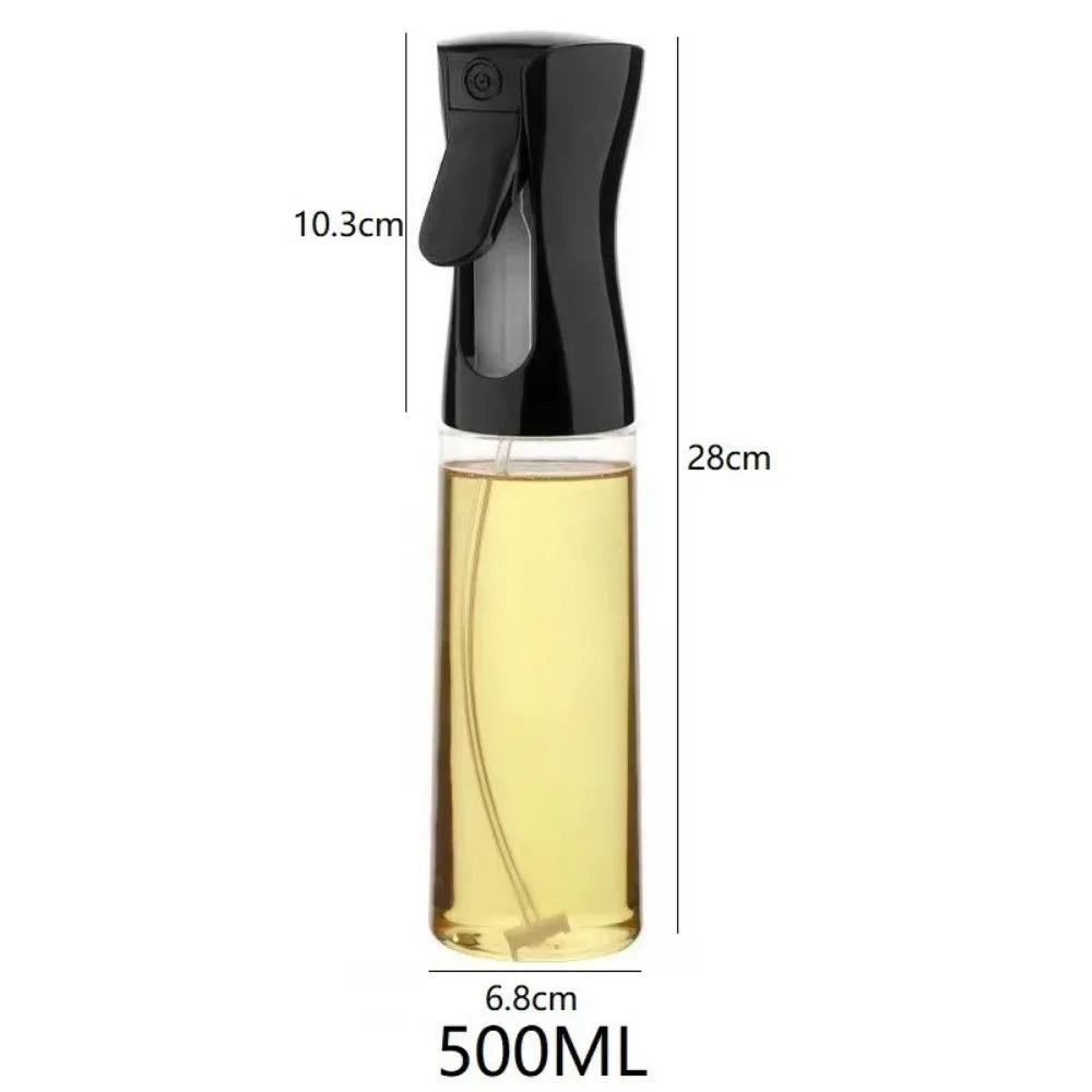 Oil Spray for Cooking - Reusable Olive Oil Dispenser Bottle Mist Sprayer Accessory for Kitchen