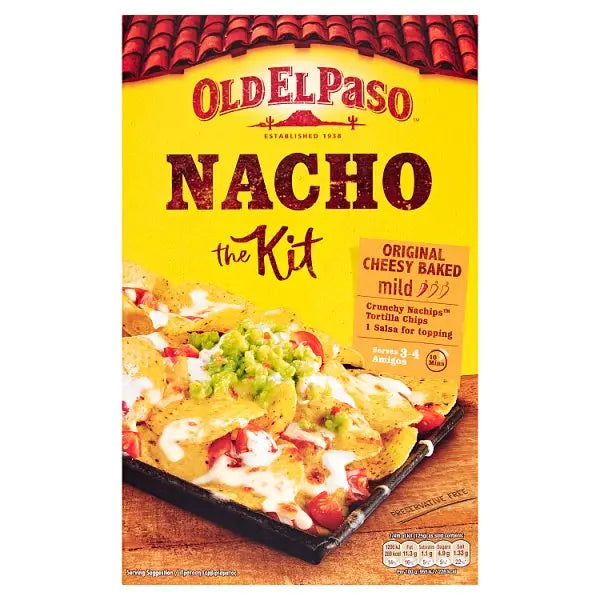 Old El Paso Original Cheesy Baked Nacho Kit 505g (Case of 7)