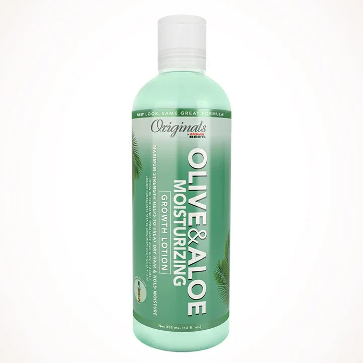 Africa's Best Olive & Aloe Moisturizing Growth Lotion 12 oz