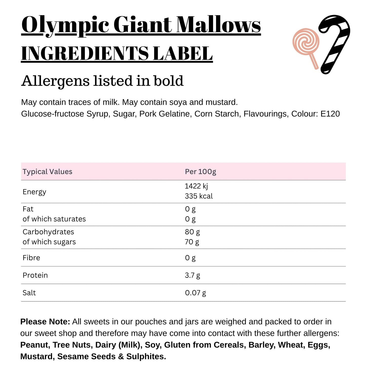 Olympic Giant Mallows