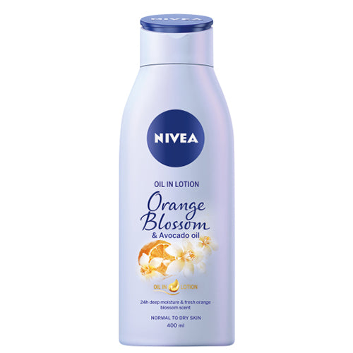 Nivea Orange Blossom Body Lotion for Hydrated, Fragrant Skin 400 ml