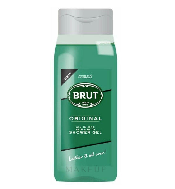 Brut Shower Gels: Refreshing & Invigorating Cleanse for Men 500ml / 16.91 oz