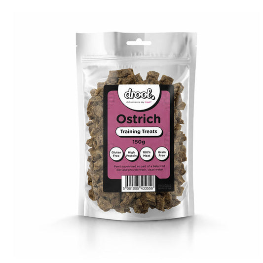 Drool Training Treats - Ostrich 150g
