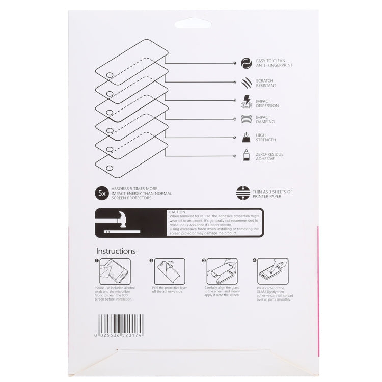 100 PCS For 14 inch Tempered Glass Film Screen Protector Paper Package, 14 inch
