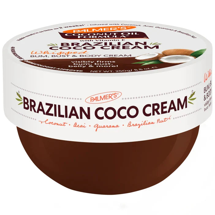Palmer's Brazilian Coconut Whipped Firming Bum, Bust & Body Cream 250g