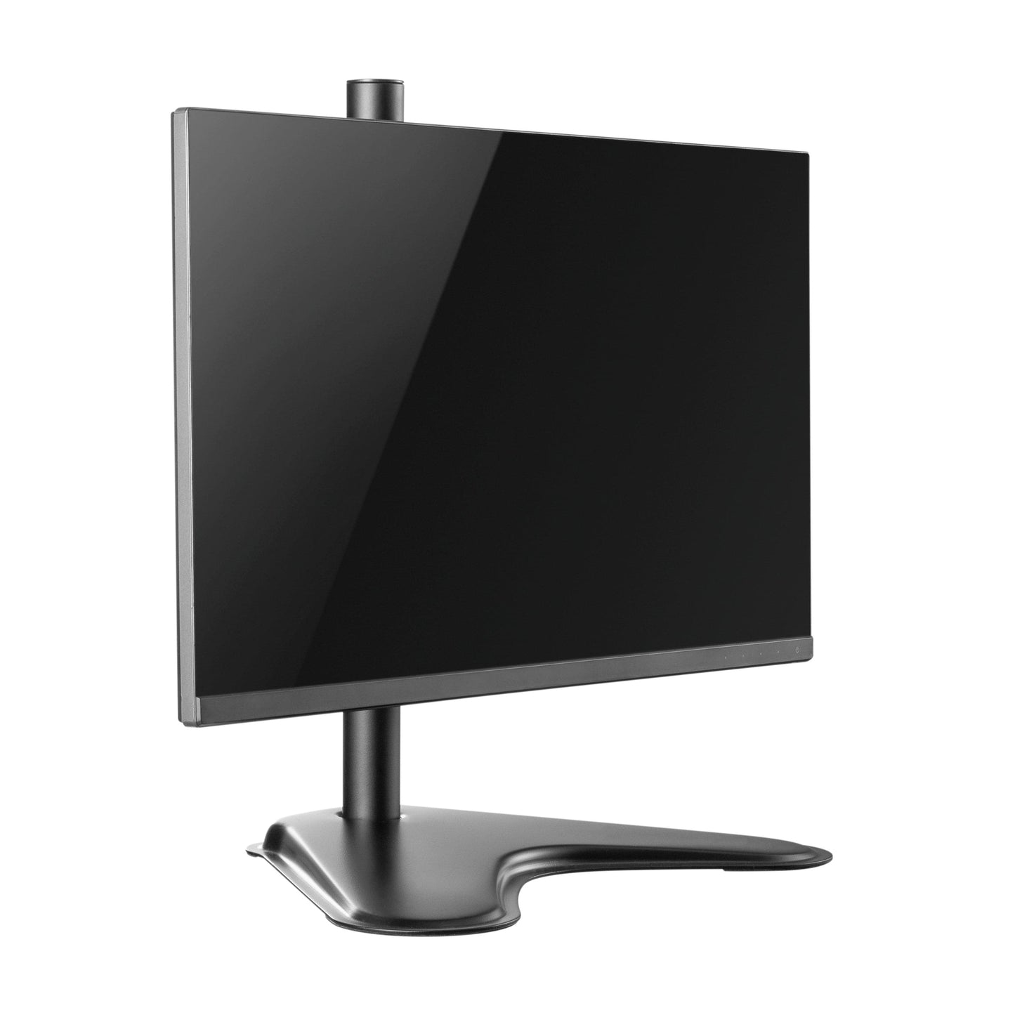 ProperAV Desk Monitor Stand 17" - 34" Freestanding Base VESA Max 100x100