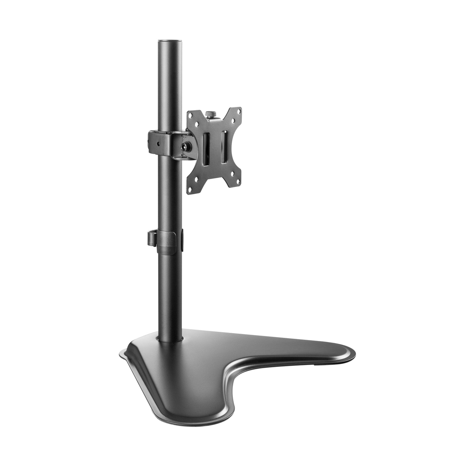 ProperAV Desk Monitor Stand 17" - 34" Freestanding Base VESA Max 100x100