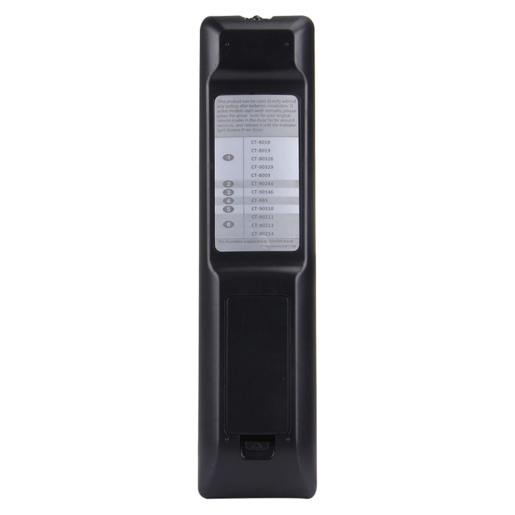 CHUNGHOP E-T919 Universal Remote Controller for TOSHIBA LED TV / LCD TV / HDTV / 3DTV, for TOSHIBA TV