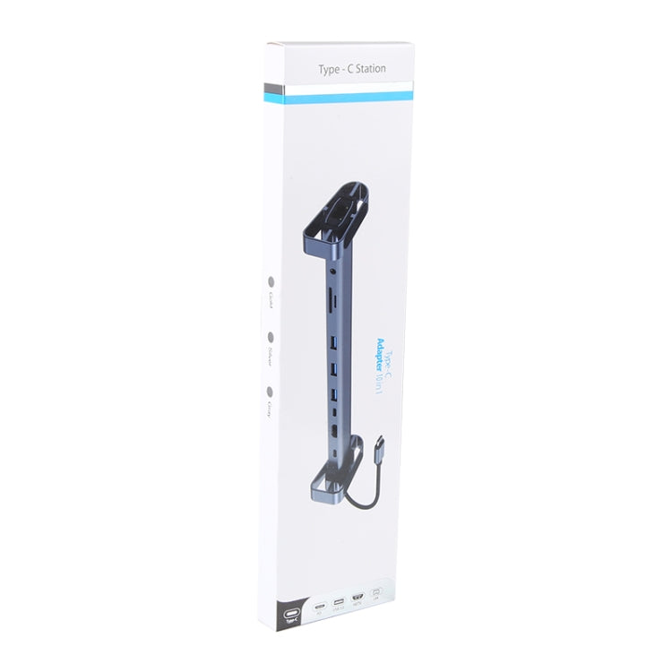 BYL-2212 10 in 1 USB-C / Type-C HUB Adapter, BYL-2212