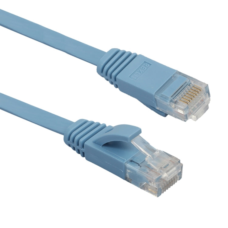 3m CAT6 Ultra-thin Flat Ethernet Network LAN Cable, Patch Lead RJ45, Length: 3m