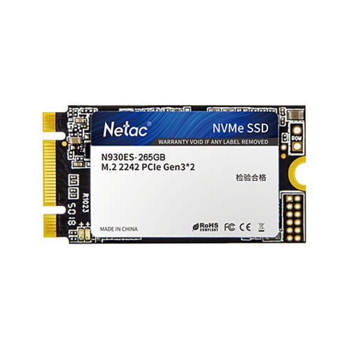 Netac N930ES 256GB M.2 2242 PCIe Gen3x2 Solid State Drive, 256GB