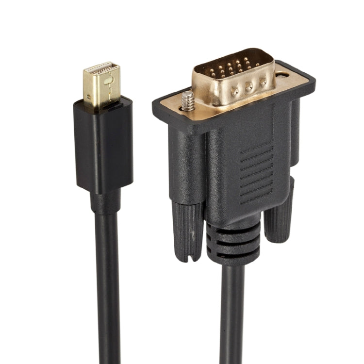 Mini DP to VGA Converter Cable, Cable Length: 1.8m, Mini DP to VGA