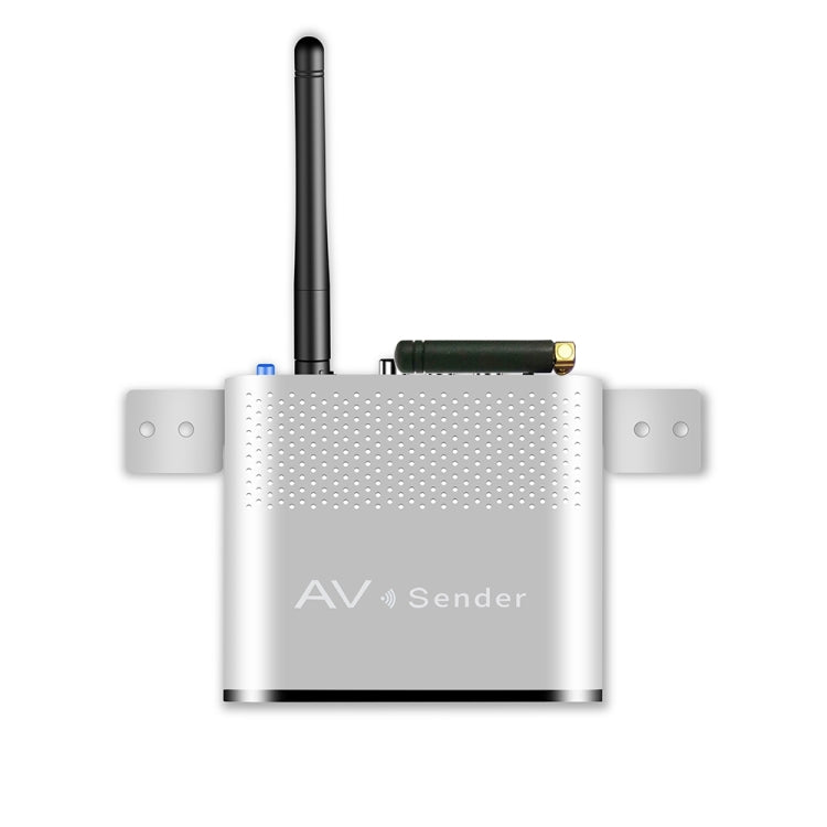 Measy AV550 5.8GHz Wireless Audio / Video Transmitter Receiver with Infrared Return, US Plug, AV550 Silver