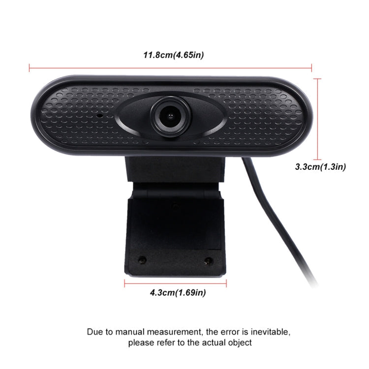 720P USB Camera WebCam with Microphone, 720P